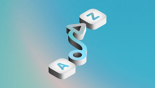 Image showing a Sketch Link icon connecting a boxed letter A with a boxed letter Z