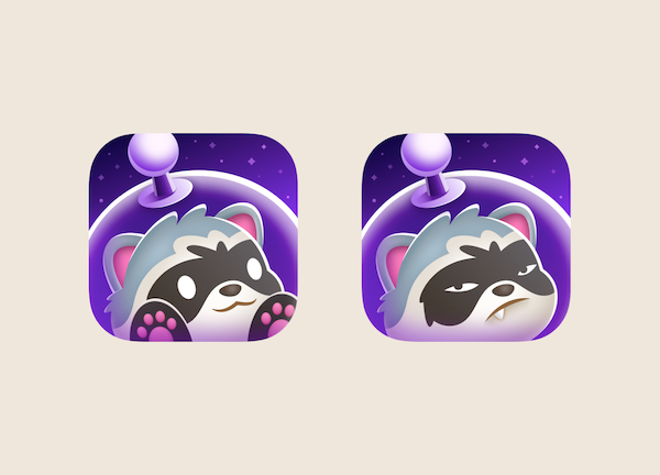 Apollo App Icon — Raccoon